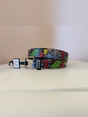 Marvel Comics Superhero Comic Strip Belt